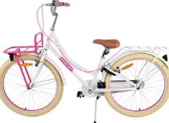 TPFSports Excellent Kinderfahrrad - Mädchen - 24 Zoll - Rücktritt + Handbremse - Rosa