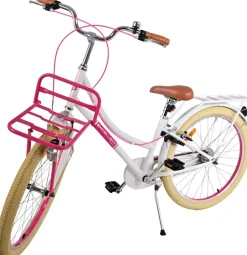 TPFSports Excellent Kinderfahrrad - Mädchen - 24 Zoll - Rücktritt + Handbremse - Rosa
