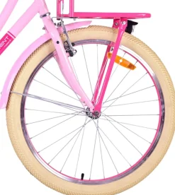 TPFSports Excellent Kinderfahrrad - Mädchen - 24 Zoll - Rücktritt + Handbremse - Rosa