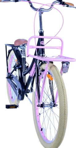 TPFSports Excellent Kinderfahrrad - Mädchen - 24 Zoll - Rücktritt + Handbremse - Rosa