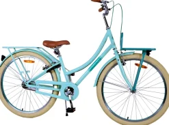 TPFSports Excellent Kinderfahrrad - Mädchen - 26 Zoll - Rücktritt + Handbremse - Grün