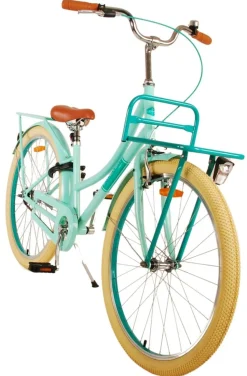 TPFSports Excellent Kinderfahrrad - Mädchen - 26 Zoll - Rücktritt + Handbremse - Grün