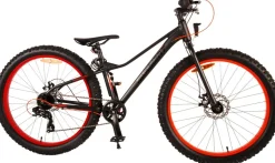 TPFSports Gradient Kinderfahrrad - Jungen - 26 Zoll - 7-Gang - Scheibenbremse - Schwarz