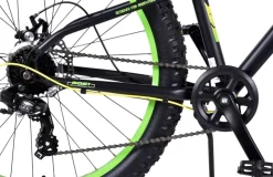 TPFSports Gradient Kinderfahrrad - Jungen - 26 Zoll - 7-Gang - Scheibenbremse - Schwarz
