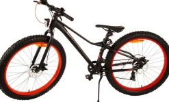 TPFSports Gradient Kinderfahrrad - Jungen - 26 Zoll - 7-Gang - Scheibenbremse - Schwarz