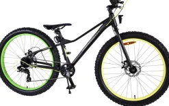 TPFSports Gradient Kinderfahrrad - Jungen - 26 Zoll - 7-Gang - Scheibenbremse - Schwarz