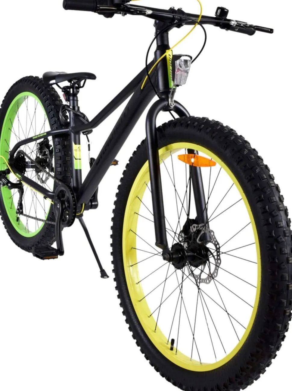 TPFSports Gradient Kinderfahrrad - Jungen - 26 Zoll - 7-Gang - Scheibenbremse - Schwarz