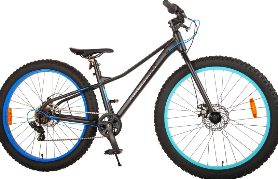 TPFSports Gradient Kinderfahrrad - Jungen - 26 Zoll - 7-Gang - Scheibenbremse - Schwarz