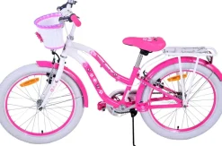 TPFSports Lovely Kinderfahrrad - Mädchen - 20 Zoll - Rücktritt + Handbremse - Rosa