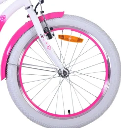 TPFSports Lovely Kinderfahrrad - Mädchen - 20 Zoll - Rücktritt + Handbremse - Rosa