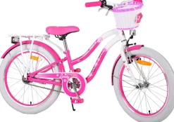 TPFSports Lovely Kinderfahrrad - Mädchen - 20 Zoll - Rücktritt + Handbremse - Rosa