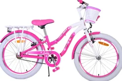TPFSports Lovely Kinderfahrrad - Mädchen - 20 Zoll - Rücktritt + Handbremse - Rosa