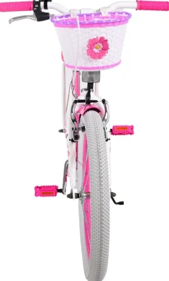 TPFSports Lovely Kinderfahrrad - Mädchen - 20 Zoll - Rücktritt + Handbremse - Rosa