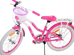 TPFSports Lovely Kinderfahrrad - Mädchen - 20 Zoll - Rücktritt + Handbremse - Rosa