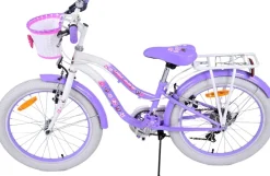 TPFSports Lovely Kinderfahrrad - Mädchen - 20 Zoll - 2 Handbremsen - 7 Gänge - Lila
