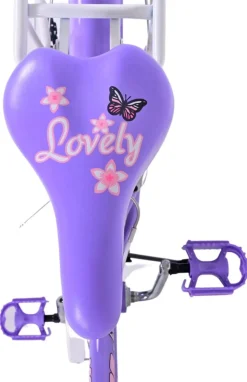 TPFSports Lovely Kinderfahrrad - Mädchen - 20 Zoll - 2 Handbremsen - 7 Gänge - Lila