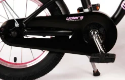 TPFSports Miracle Cruiser Kinderfahrrad - Mädchen - 14 Zoll - Rücktritt + Handbremse - Mattschwarz