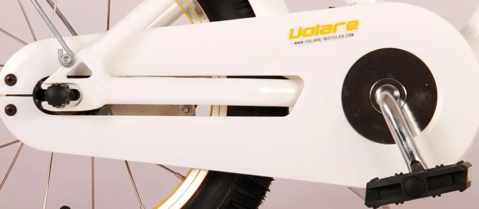 TPFSports Miracle Cruiser Kinderfahrrad - Mädchen - 14 Zoll - Rücktritt + Handbremse - Mattschwarz