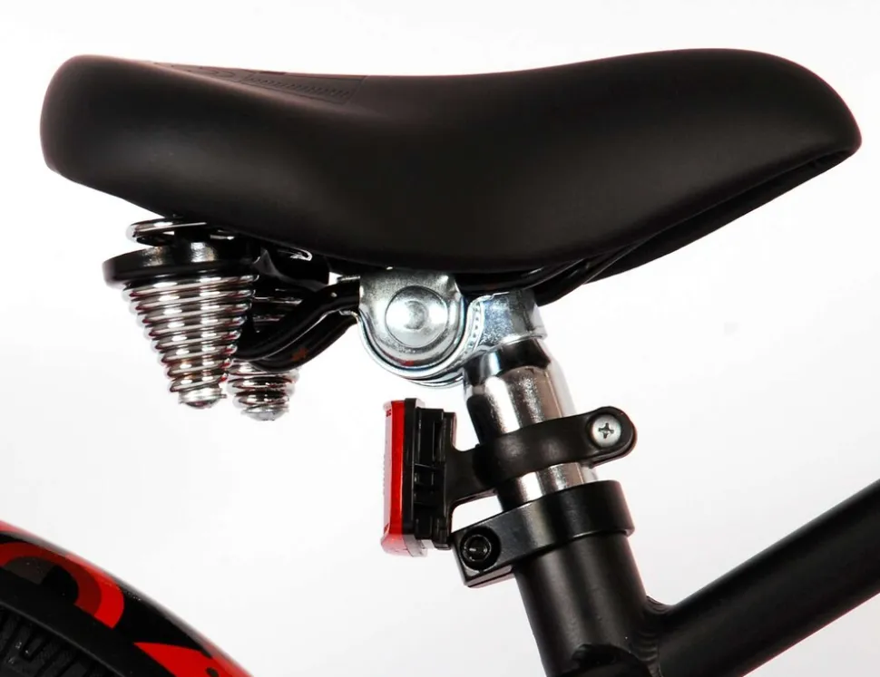 TPFSports Miracle Cruiser Kinderfahrrad - Jungen - 16 Zoll - Rücktritt + Handbremse - Mattschwarz