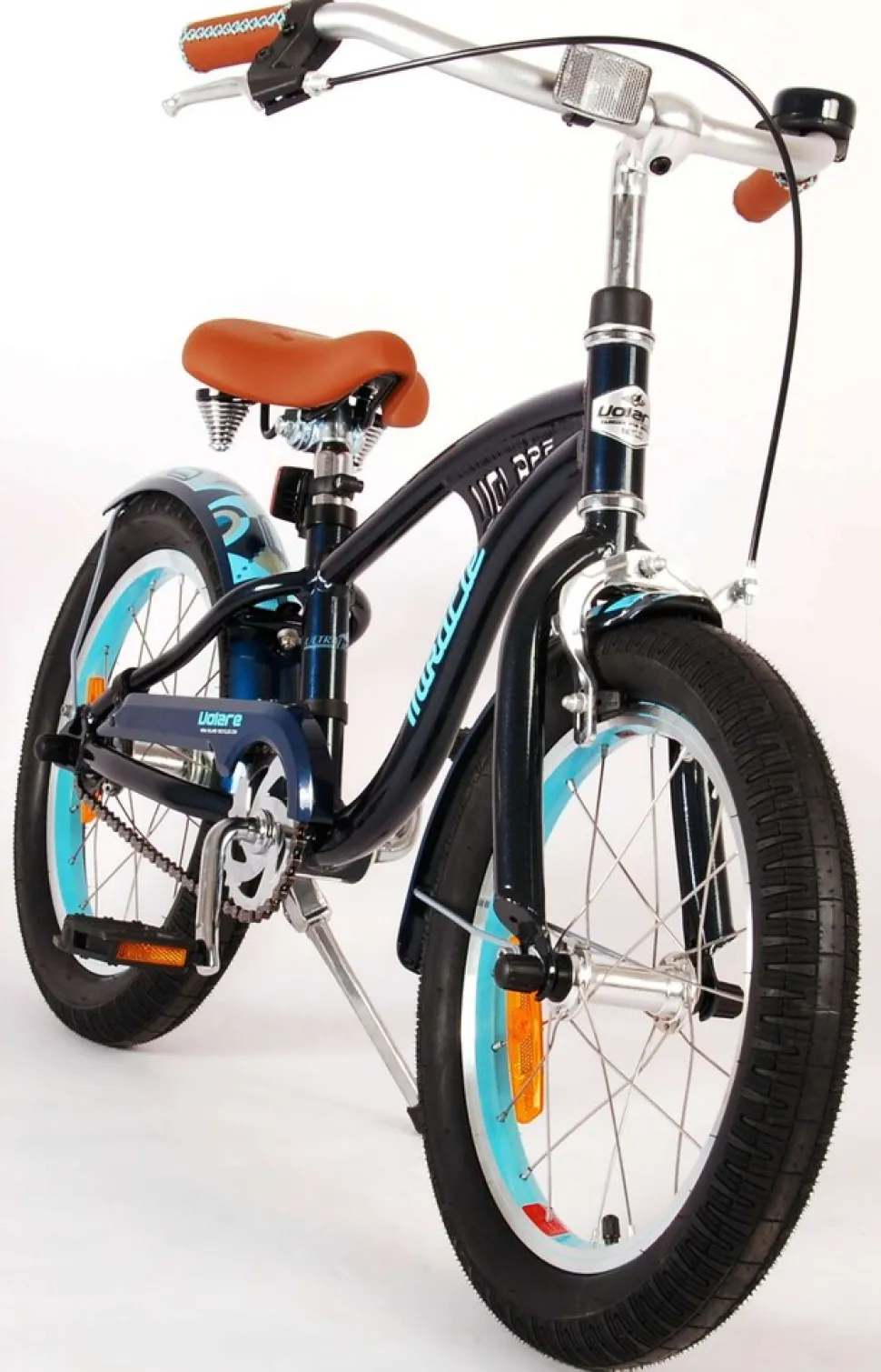 TPFSports Miracle Cruiser Kinderfahrrad - Jungen - 16 Zoll - Rücktritt + Handbremse - Mattschwarz