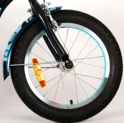 TPFSports Miracle Cruiser Kinderfahrrad - Jungen - 16 Zoll - Rücktritt + Handbremse - Mattschwarz