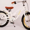 TPFSports Miracle Cruiser Kinderfahrrad - Mädchen - 16 Zoll - Rücktritt + Handbremse - Weiß