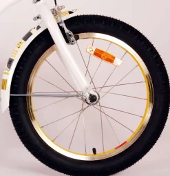 TPFSports Miracle Cruiser - Mädchen - 18 Zoll - Rücktritt + Handbremse - Weiß