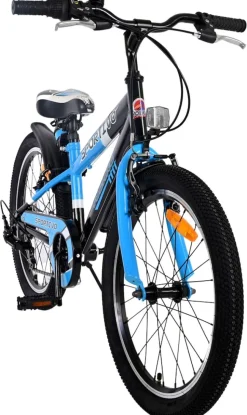 TPFSports Sportivo Kinderfahrrad - Jungen - 7 Gänge - 20 Zoll - Blau