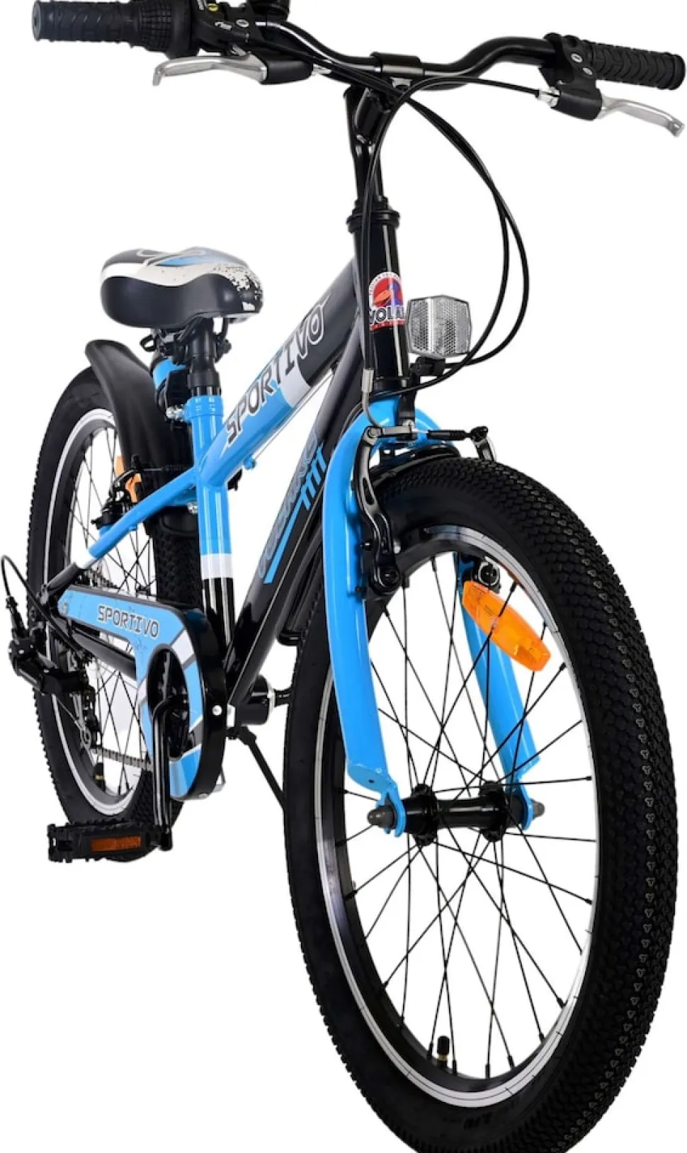 TPFSports Sportivo Kinderfahrrad - Jungen - 7 Gänge - 20 Zoll - Blau