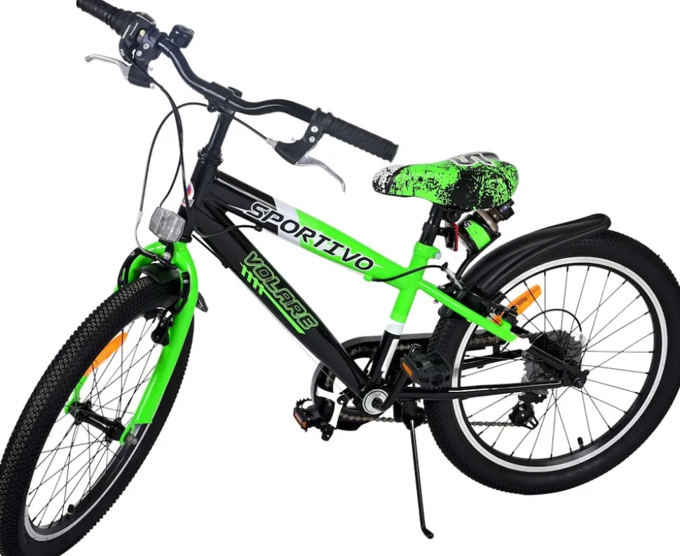 TPFSports Sportivo Kinderfahrrad - Jungen - 7 Gänge - 20 Zoll - Blau