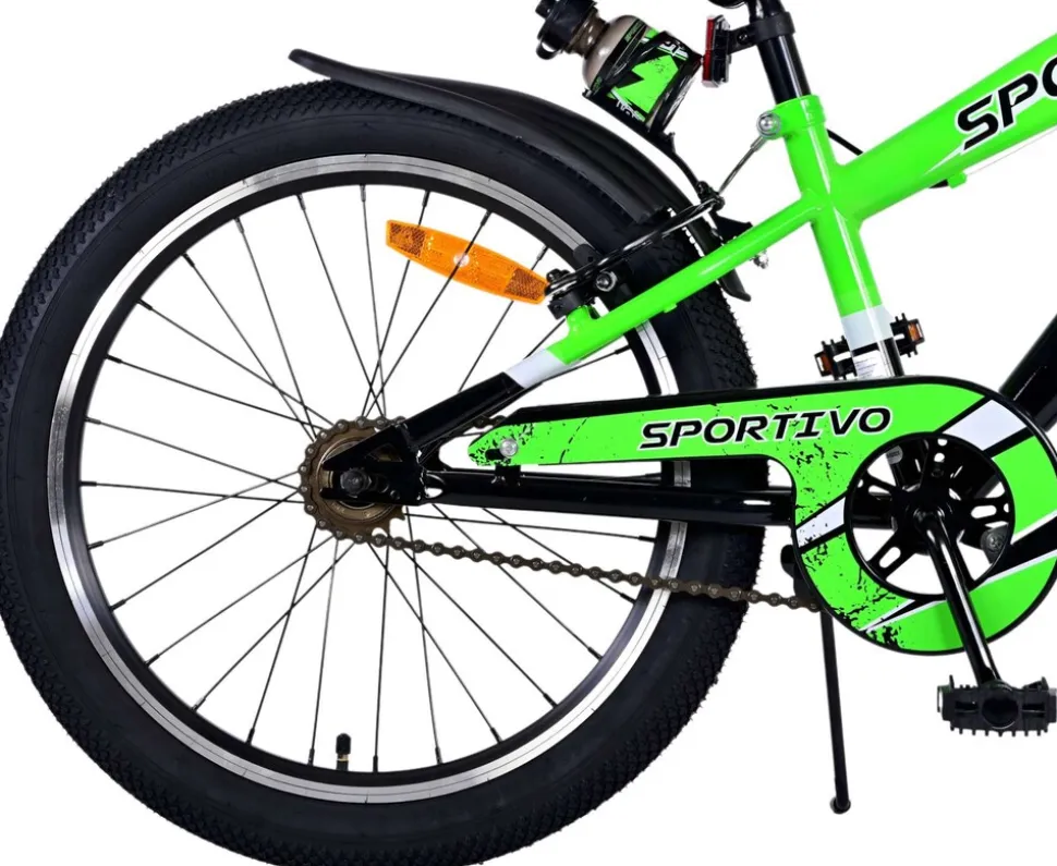 TPFSports Sportivo Kinderfahrrad - Jungen - 20 Zoll - Rücktritt + Handbremse - Blau