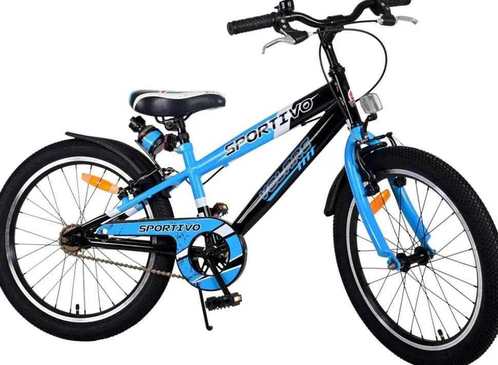 TPFSports Sportivo Kinderfahrrad - Jungen - 20 Zoll - Rücktritt + Handbremse - Blau