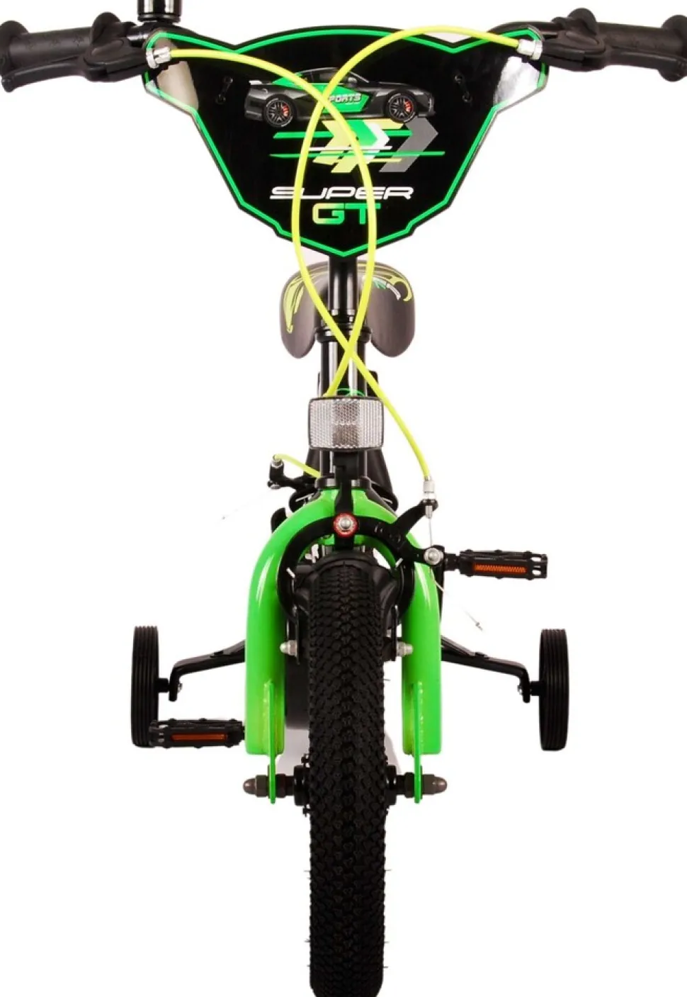 TPFSports Super GT Kinderfahrrad - Jungen - 12 Zoll - Rücktritt + Handbremse - Grün