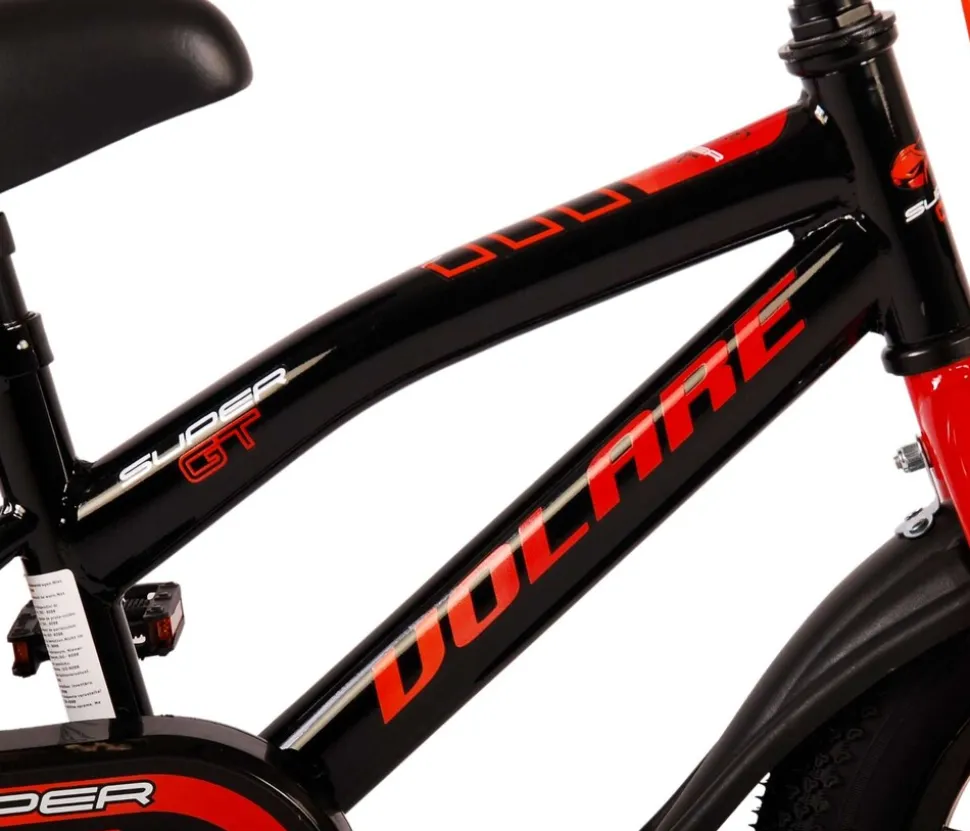 TPFSports Super GT Kinderfahrrad - Jungen - 12 Zoll - Rücktritt + Handbremse - Grün