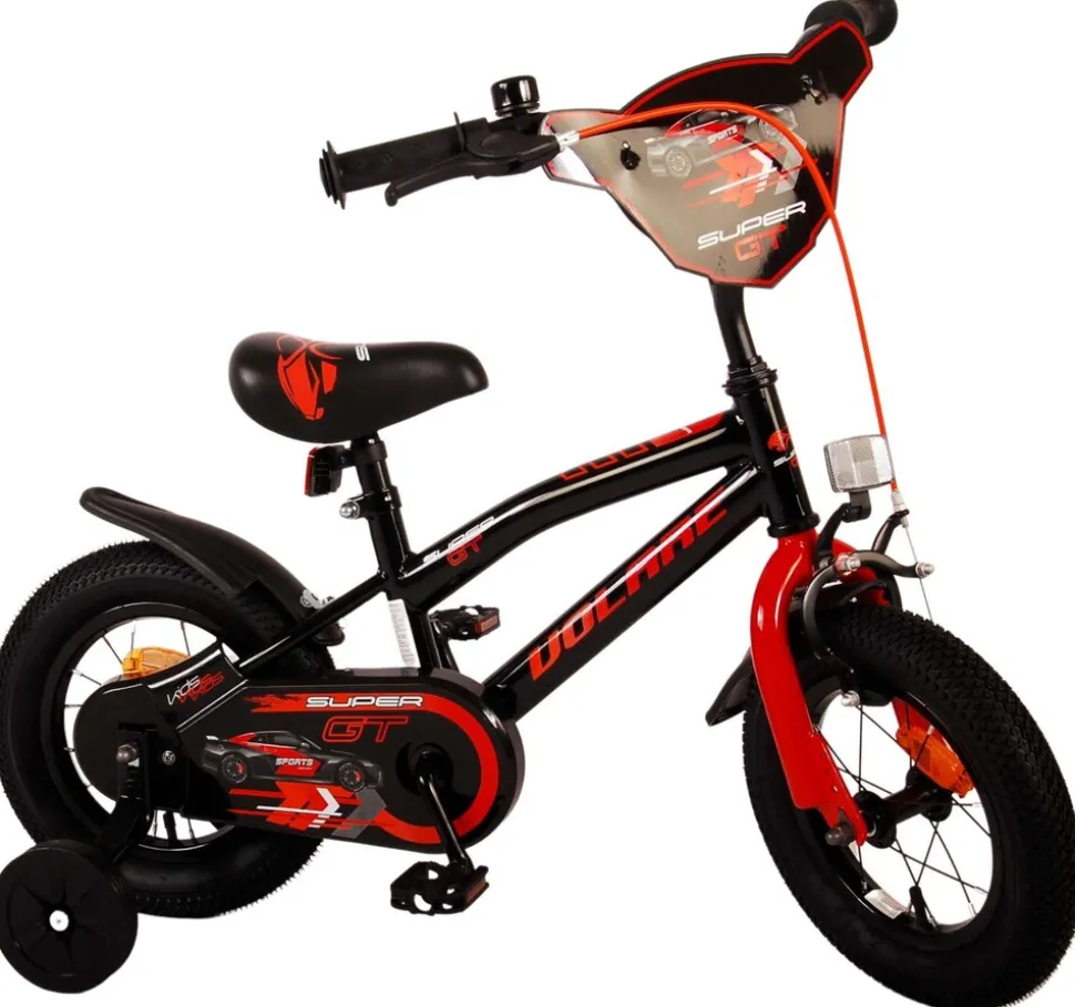 TPFSports Super GT Kinderfahrrad - Jungen - 12 Zoll - Rücktritt + Handbremse - Grün