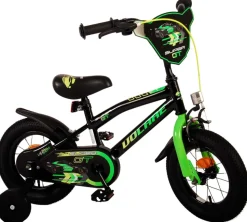 TPFSports Super GT Kinderfahrrad - Jungen - 12 Zoll - Rücktritt + Handbremse - Grün