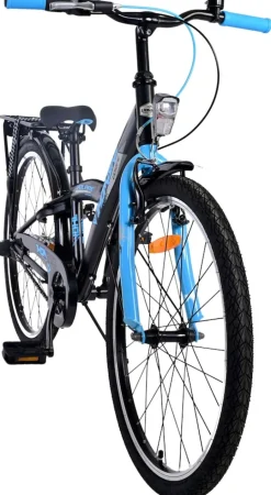 TPFSports Thombike Kinderfahrrad - Jungen - 24 Zoll - Rücktritt + Handbremse - 3 Gänge - Grün