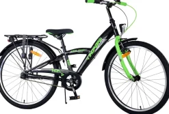 TPFSports Thombike Kinderfahrrad - Jungen - 24 Zoll - Rücktritt + Handbremse - 3 Gänge - Grün