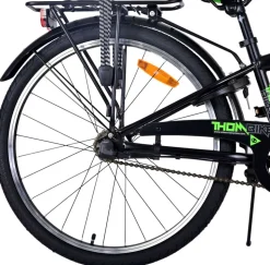 TPFSports Thombike Kinderfahrrad - Jungen - 24 Zoll - Rücktritt + Handbremse - 3 Gänge - Grün