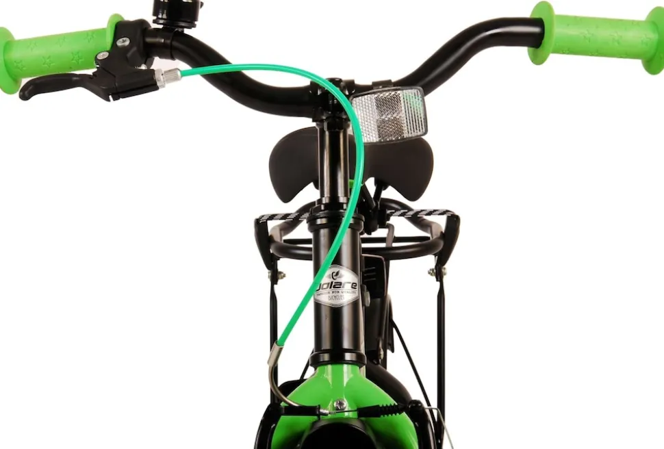 TPFSports Thombike Kinderfahrrad - Jungen - 12 Zoll - Rücktritt + Handbremse - Schwarz/Orange