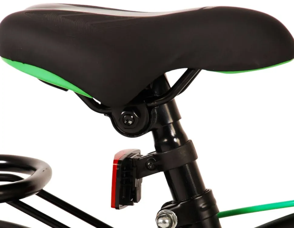TPFSports Thombike Kinderfahrrad - Jungen - 12 Zoll - Rücktritt + Handbremse - Schwarz/Orange