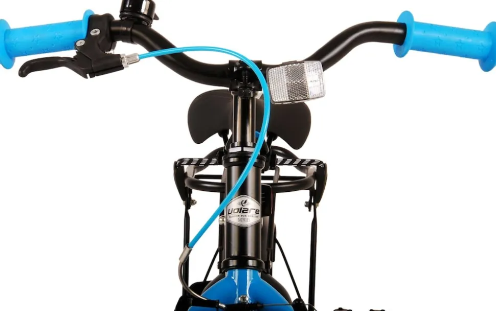 TPFSports Thombike Kinderfahrrad - Jungen - 12 Zoll - Rücktritt + Handbremse - Schwarz/Orange