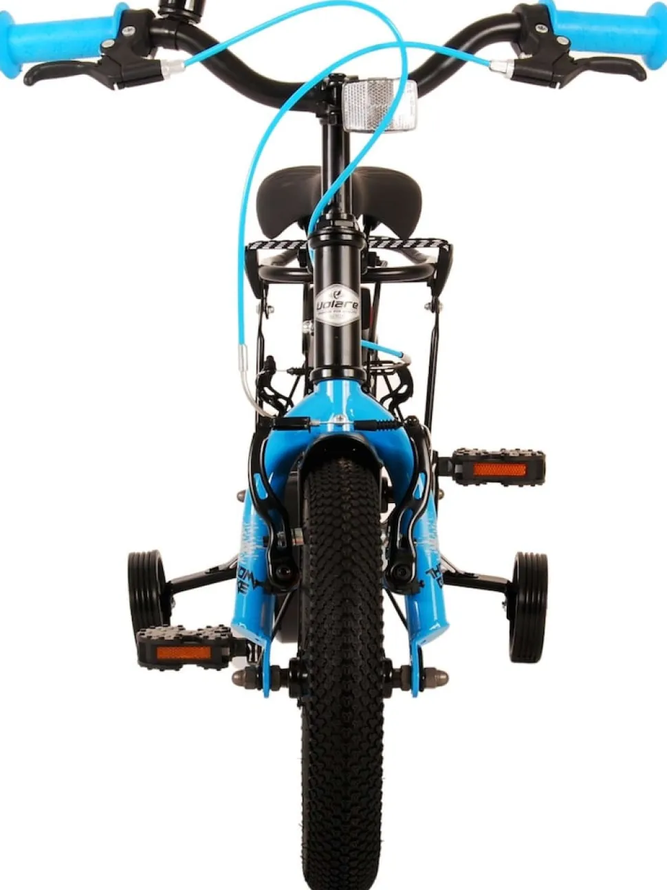 TPFSports Thombike Kinderfahrrad - Jungen - 12 Zoll - Rücktritt + Handbremse - Schwarz/Orange