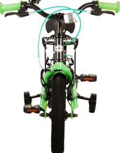 TPFSports Thombike Kinderfahrrad - Jungen - 12 Zoll - Rücktritt + Handbremse - Schwarz/Orange