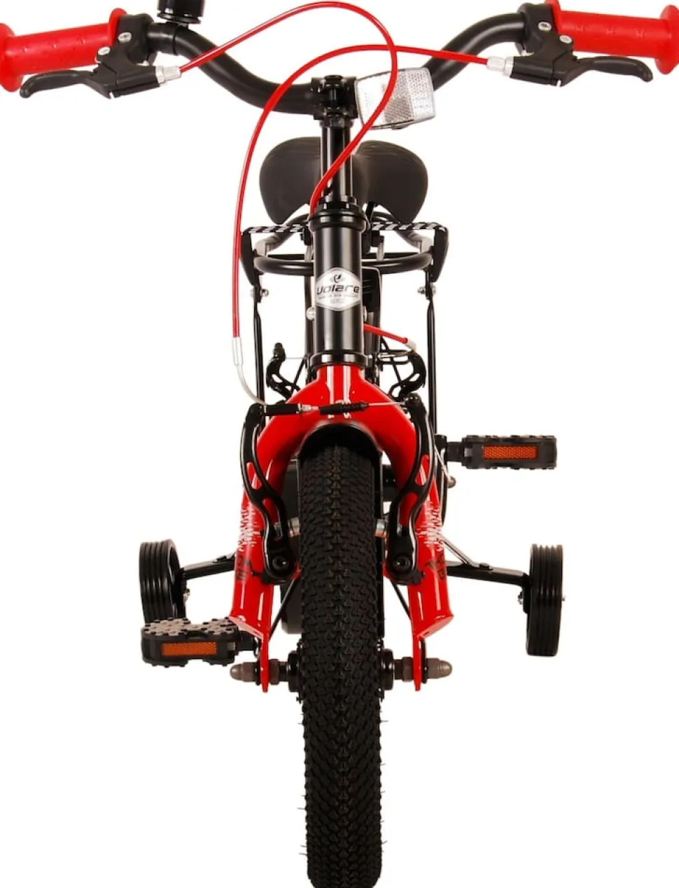 TPFSports Thombike Kinderfahrrad - Jungen - 12 Zoll - Rücktritt + Handbremse - Schwarz/Orange