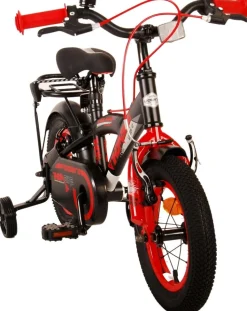 TPFSports Thombike Kinderfahrrad - Jungen - 12 Zoll - Rücktritt + Handbremse - Schwarz/Orange