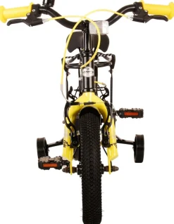 TPFSports Thombike Kinderfahrrad - Jungen - 12 Zoll - Rücktritt + Handbremse - Schwarz/Orange