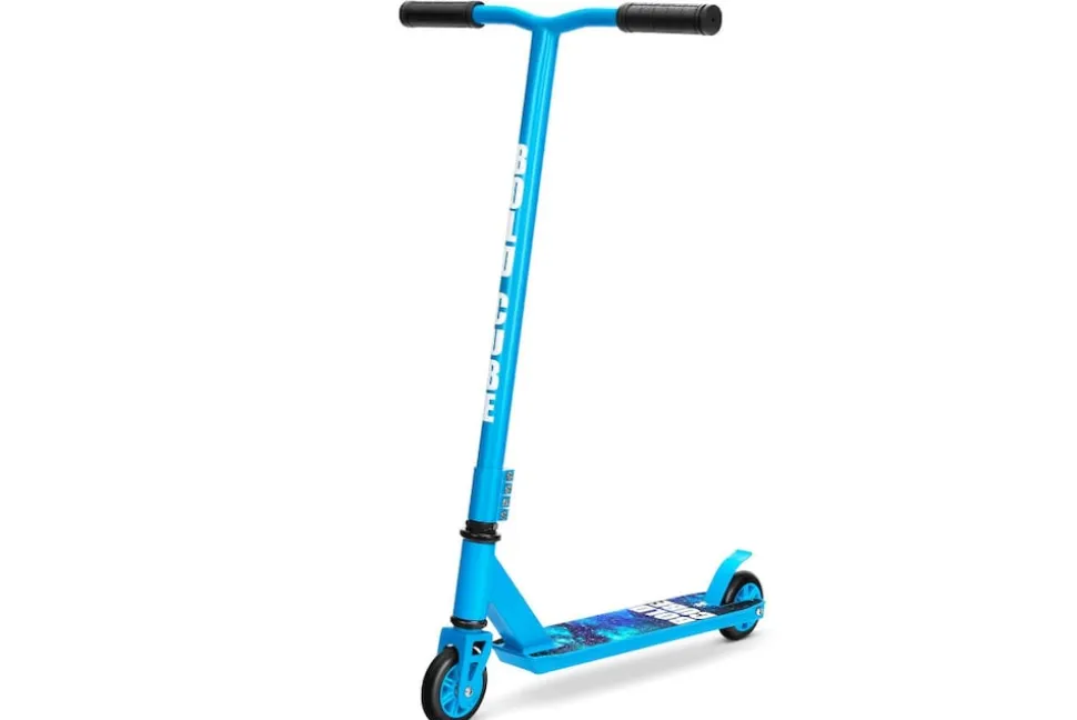 Tretroller / Stunt-Scooter, cyan