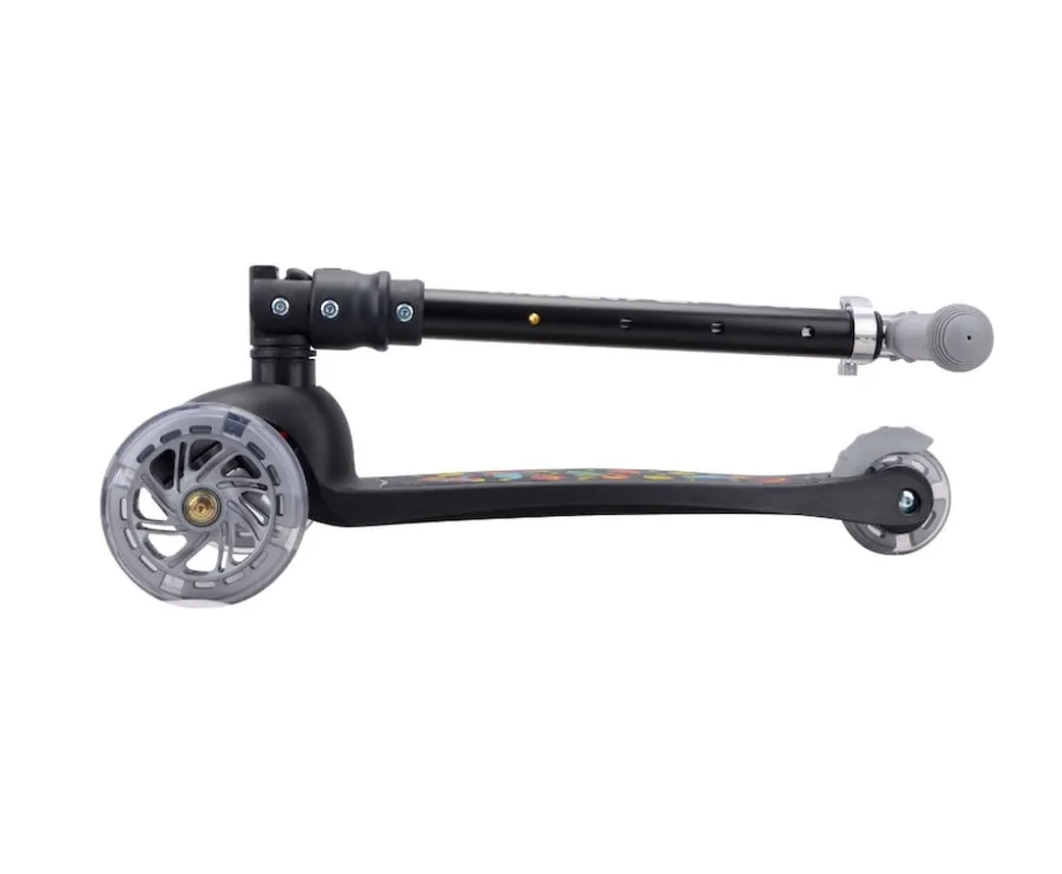 Tretroller / 3 Wheel Scooter Teeny FOLD, schwarz