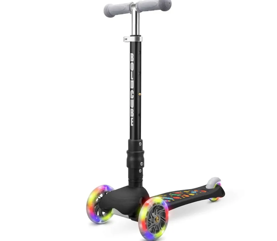 Tretroller / 3 Wheel Scooter Teeny FOLD, schwarz